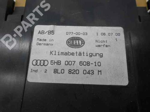 Climate control AUDI A3 (8L1) 1.9 TDI | BP601281I5 