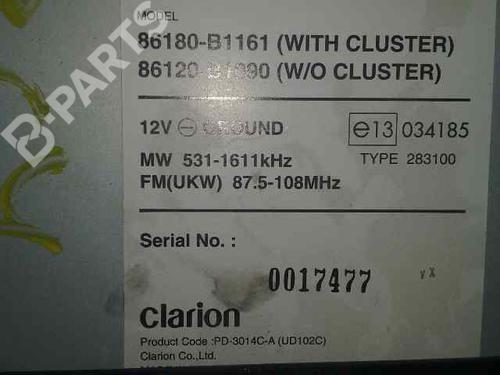 Radio DAIHATSU SIRION (M3_) 1.0 DVVT 4WD | BP220506E6 