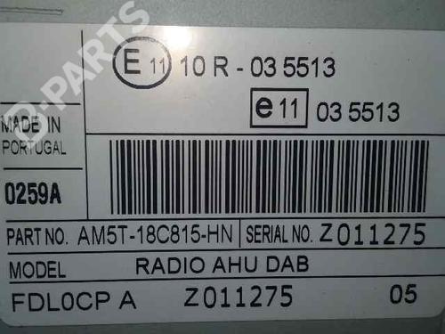 Radio FORD FIESTA VI Van  | BP216737E6 