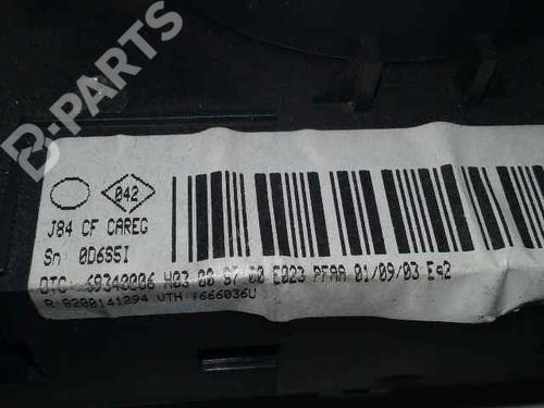 Climate control RENAULT SCÉNIC II (JM0/1_)  | BP1856225I5 