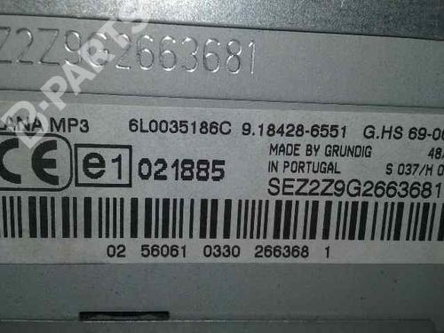Radio SEAT CORDOBA (6L2)  | BP216799E6 