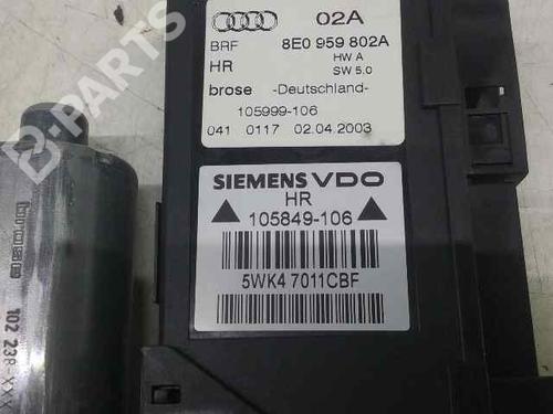 Right rear window motor AUDI A4 B6 (8E2) 2.0 | BP821464E22 