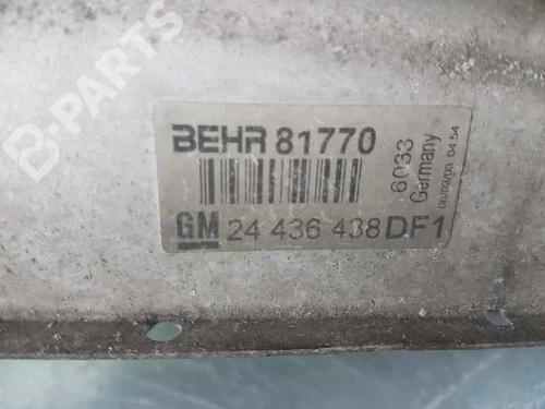 Intercooler OPEL ZAFIRA A MPV (T98)  | BP1925468M30 