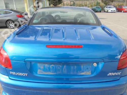 Tailgate PEUGEOT 206 CC (2D)  | BP1096261C6 