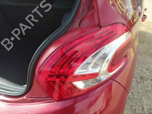 Used Right taillight PEUGEOT 208 I (CA_, CC_) 1.4 HDi (68 hp) 21191731