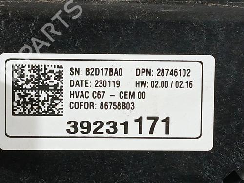 Climate control OPEL CORSA F (P2JO) 1.2 (68) | BP37273584I5 - Image 3