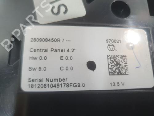 Climate control RENAULT MEGANE IV Hatchback (B9A/M/N_) 1.5 Blue dCi 115 (B9A6) | BP39955040I5 - Image 4