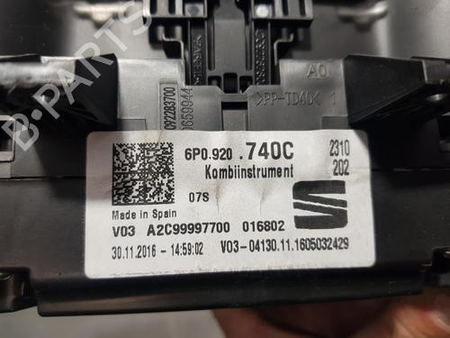 Instrument cluster SEAT IBIZA IV SC (6J1, 6P5)  | BP8389888C47 
