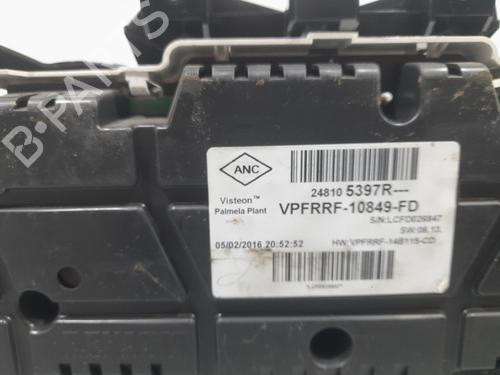 Instrument cluster RENAULT CLIO IV (BH_) 1.5 dCi 75 | BP29208109C47