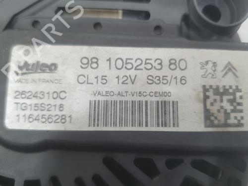 Alternator PEUGEOT 2008 I (CU_) 1.6 BlueHDi 100 | BP40227587M7 - Image 5