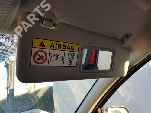 Used Right sun visor Right sun visor DACIA SANDERO II TCe 90 (B8M1, B8MA, B8AC) (90 hp) 10501322 10501322
