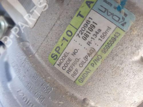 Used AC compressor CHEVROLET AVEO / KALOS Hatchback (T250, T255) [2006-2025]  18537260