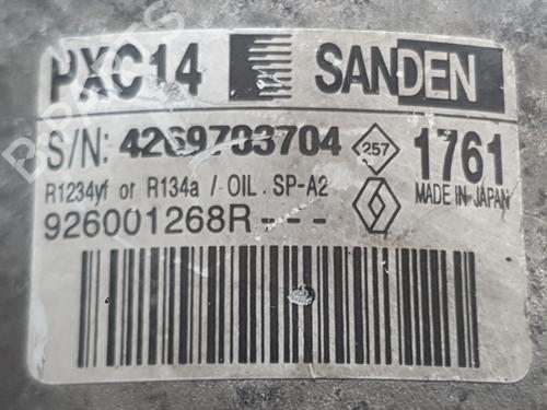 AC compressor RENAULT MEGANE IV Hatchback (B9A/M/N_) 1.2 TCe 130 (B9MR) | BP33626173M34 - Image 5