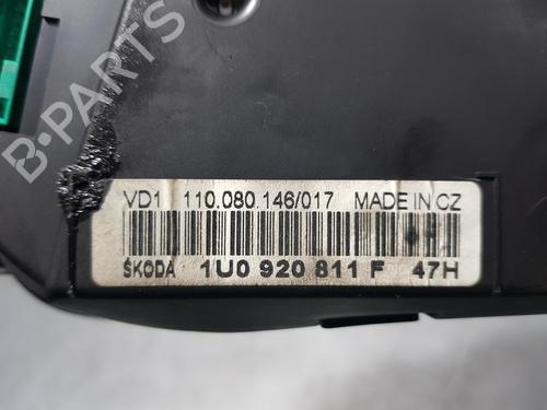 Instrument cluster SKODA OCTAVIA I (1U2)  | BP8372951C47 
