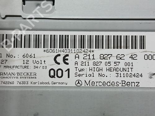 Radio MERCEDES-BENZ E-CLASS (W211) E 320 CDI (211.026) | BP26959122E6 