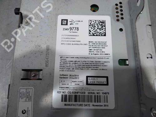 Sistema audio OPEL ZAFIRA TOURER C (P12)  | BP25474383E6 