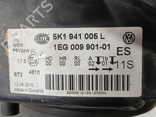Left headlight VW GOLF VI (5K1) 1.6 TDI | BP36302925C28 - Image 4