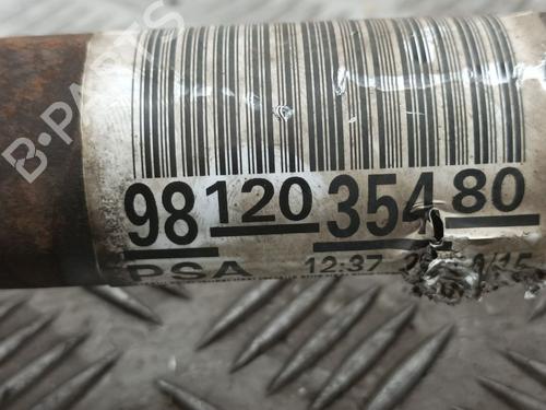 Right front driveshaft CITROËN C-ELYSEE (DD_)  | BP9978150M39 