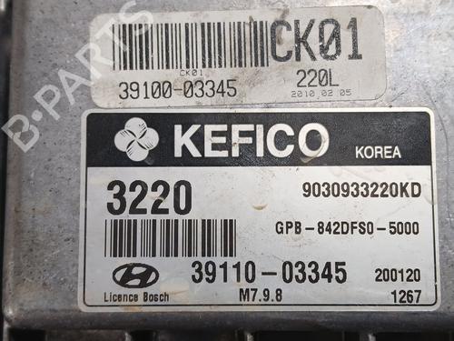 Engine control unit (ECU) HYUNDAI i20 I (PB, PBT) 1.2 | BP37183318M57 - Image 2
