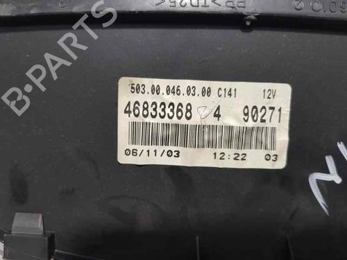 Instrument cluster FIAT PUNTO (188_) 1.2 60 (188.030, .050, .130, .150, .230, .250) | BP3701655C47 