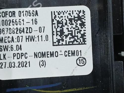 Left front window switch OPEL CORSA F (P2JO) 1.2 (68) | BP37800154I27 - Image 3