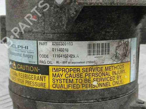 AC compressor RENAULT SCÉNIC II (JM0/1_)  | BP15279909M34 