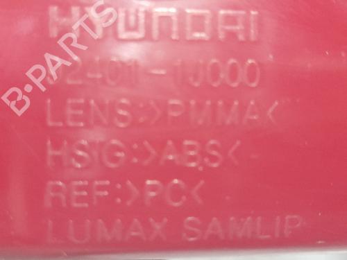 Left taillight HYUNDAI i20 I (PB, PBT) | BP16116541C34