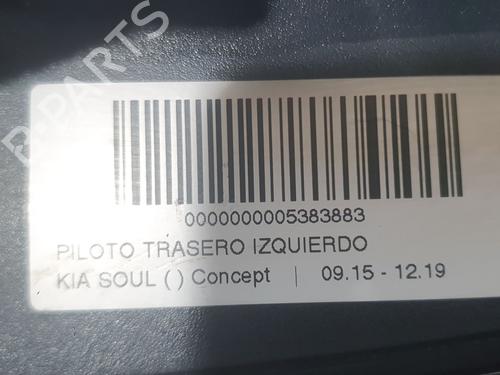 Left taillight KIA SOUL II (PS) 1.6 GDI | BP30198423C34  - Image 5