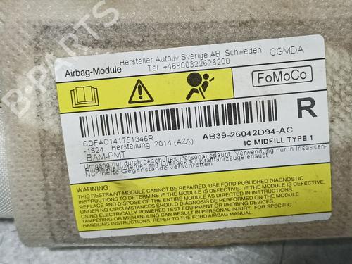 Right curtain airbag FORD RANGER (TKE)  | BP9703869C12 