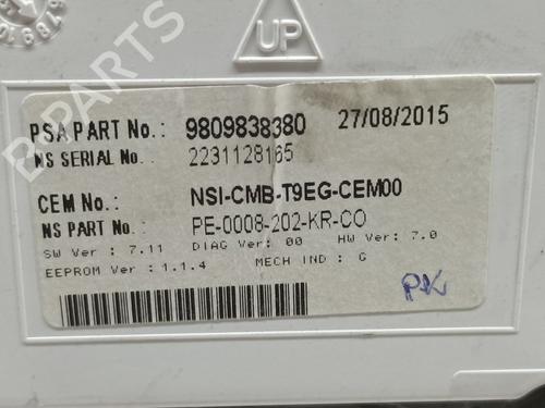 Instrument cluster PEUGEOT 308 SW II (LC_, LJ_, LR_, LX_, L4_) 1.6 BlueHDi 100 | BP3730608C47 