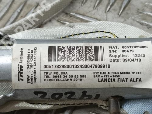 Right curtain airbag FIAT 500 (312_)  | BP10754630C12 