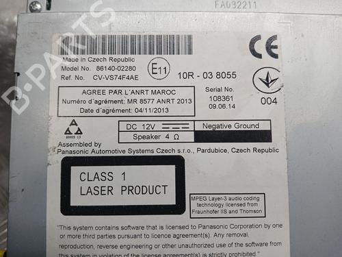 Electronic module TOYOTA AURIS (_E18_)  | BP24444393M83 