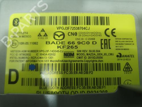 Radio MAZDA 3 (BM, BN) 2.0 | BP40493020E6 - Image 4