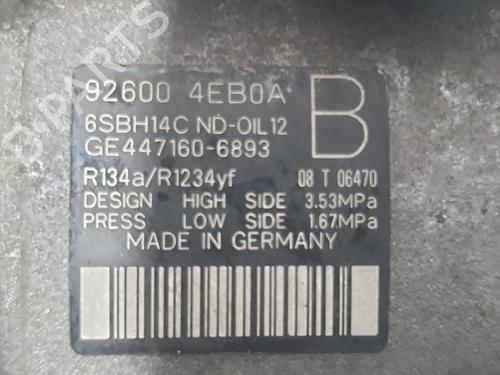 AC compressor RENAULT TALISMAN (LP_) 1.6 dCi 130 | BP33674743M34 - Image 5