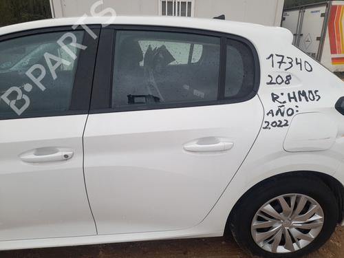 Dør venstre bagtil PEUGEOT 208 II (UB_, UP_, UW_, UJ_) 1.2 PureTech 75 (75 hp) 31015268