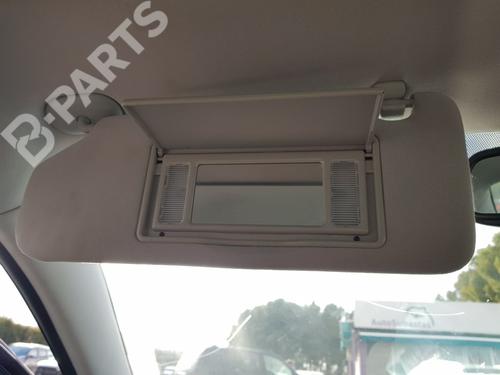 Used Left sun visor Left sun visor TOYOTA AVENSIS Saloon (_T25_) 2.0 VVT-i (AZT250_, AZT250R) (147 hp) 9091965 9091965