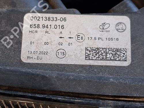 Right headlight SKODA KAMIQ (NW4) 1.0 TSI | BP39134696C29 - Image 2