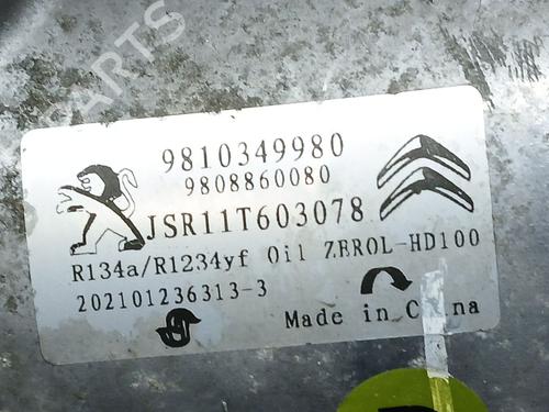 AC compressor CITROËN BERLINGO Box Body/MPV (K9) 1.5 BlueHDi 100 | BP25202964M34