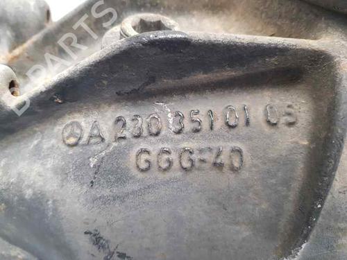 Rear differential MERCEDES-BENZ E-CLASS (W211)  | BP3717164M24 