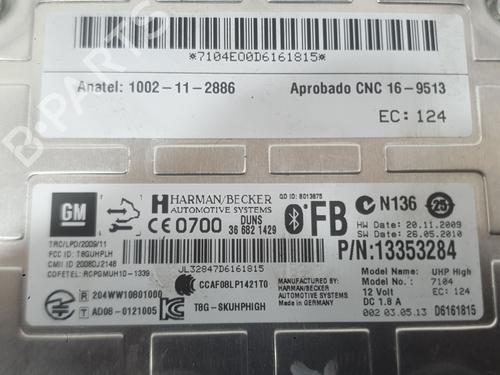 Electronic module OPEL INSIGNIA A (G09) 2.0 CDTI (68) | BP39600888M83 - Image 4