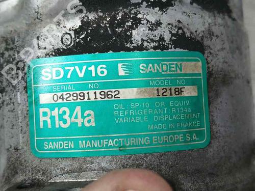 AC compressor PEUGEOT 206 Hatchback (2A/C)  | BP22971213M34 