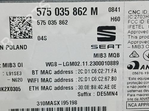 Radio SEAT ARONA (KJ7, KJP) 1.0 TSI | BP32439708E6 - Image 4