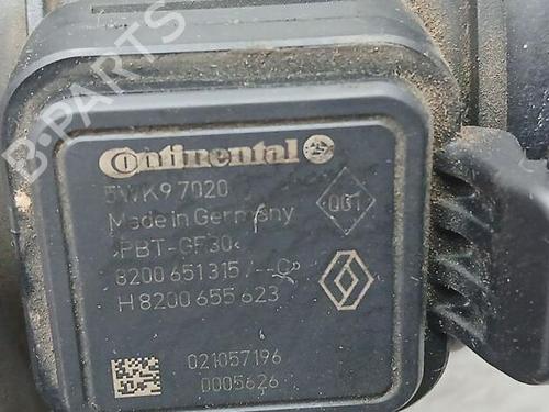 Mass air flow sensor RENAULT KANGOO / GRAND KANGOO II (KW0/1_) 1.5 dCi 75 (KW07, KW10, KW04) | BP28169522M95 
