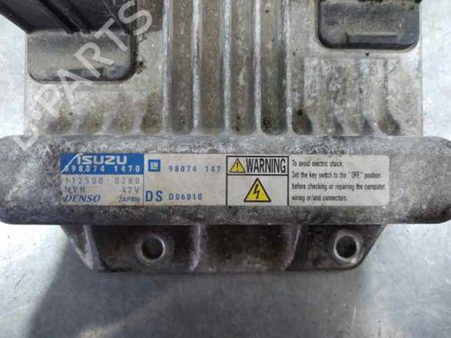 Engine control unit (ECU) OPEL MERIVA A MPV (X03)  | BP26718220M57 