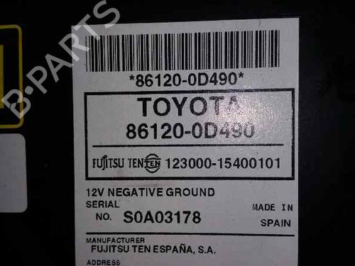 Radio TOYOTA YARIS (_P9_)  | BP217035E6 
