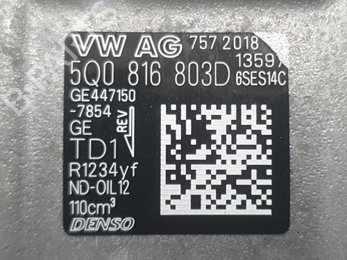 AC compressor VW POLO VI (AW1, BZ1, AE1) 1.0 TSI | BP36164470M34 - Image 5