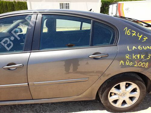 Used Left rear door RENAULT LAGUNA III (BT0/1) 1.5 dCi (BT00, BT0A, BT0T, BT1J) (110 hp) 26434827