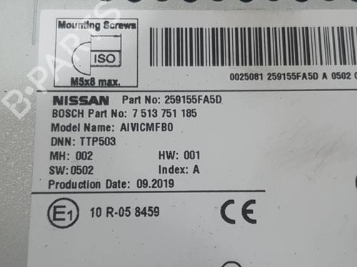 Electronic module NISSAN MICRA V (K14) 1.0 IG-T 100 | BP33432072M83  - Image 5