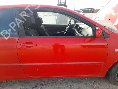 Used Right front door TOYOTA COROLLA (_E12_) 2.0 D-4D (CDE120R, CDE120L_) (110 hp) 30177881