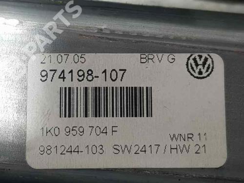 Rudehejsemotor bagstkærm højre VW PASSAT B6 (3C2)  | BP7282038E22 